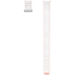 Curea Samsung Fabric Band One Click 20MM S/M Pink White - Img 4