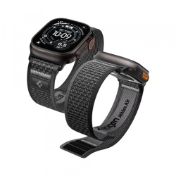 Curea Spigen Athlex Air 2 pentru Apple Watch 49mm / 46mm / 45mm / 44mm Series, Gri AMP11113