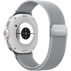 Curea Spigen Metal Fit pentru Samsung Galaxy Watch9 / Watch8 / Watch8 Classic Series, Argintie AMP10121