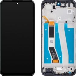 Display cu Touchscreen Motorola Moto G14, cu Rama, Negru (Steel Gray), Swap 5D68C23075
