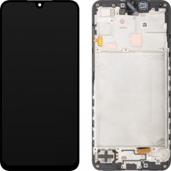 Display cu Touchscreen Samsung Galaxy A16 5G A166, cu Rama, Negru, Swap GH82-36143A