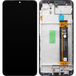 Display cu Touchscreen Samsung Galaxy A23 5G A236, cu Rama, Negru, Swap GH82-29734A