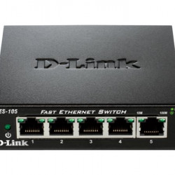 DLINK SW 5P-FE UNMNGD DESK METAL