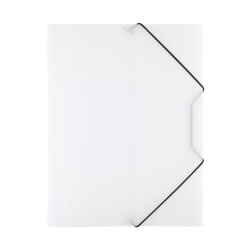 Dosar Typec Home, A4, transparent, cu elastic, set 6 bucati