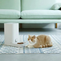 Dozator automat mancare animale de companie PETKIT Fresh Element Mini Smart Pet Feeder, bol otel inoxidabil 304