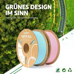Filament PLA mat ELEGOO 1,75 mm bej 1 kg, filament PLA pentru imprimantă 3D - Img 5