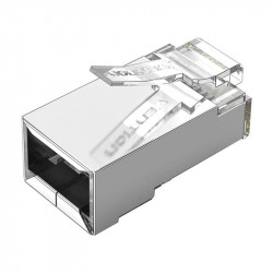 Fisa modulara RJ45 Cat.5E FTP Vention IDAR0-10, transparenta, 10 buc. - Img 2