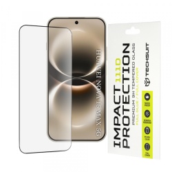 Folie de protectie Ecran Techsuit pentru Huawei nova 15 Max, Sticla Securizata, Full Glue, 111D, Neagra