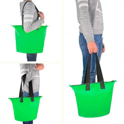 Geanta impermeabila din PVC 11L - verde - Img 4