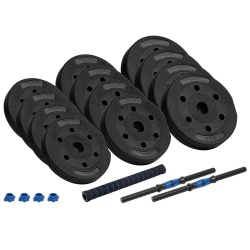 HALTERE REGLABILE CU CONECTOR 2 X 10 KG REBEL ACTIVE - Img 3