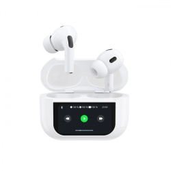 Handsfree Bluetooth Dudao U19 Display, TWS, Alb, Resigilat