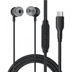 Handsfree USB-C Acefast L8, 1.2m, Negru