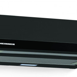 Hota incorporabila telescopica Heinner HTCH-490GBK, 1 Motor, Putere de absorbtie 413.5 m3/H, Lumina LED, 90 cm, Negru