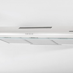 Hota traditionala Heinner HCH-490-WH, 2 motoare, Putere de absorbtie 304.5 m3/h, Lumina LED, 3 trepte de viteza, 90 cm, Alb - Img 2
