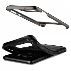 Husa Antisoc Spigen Neo Hybrid pentru Samsung Galaxy S10e (SM-G970), Negru&Gri - Img 4