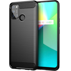 Husa Capac Spate Carbon Case Flexible Negru OPPO A53