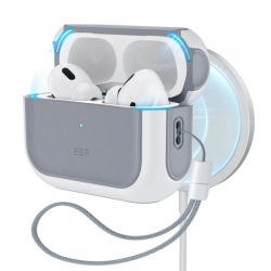 Husa ESR Orbit Hybrid pentru Apple Airpods Pro 3, Alba