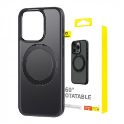 Husa magnetica pentru telefon pentru iPhone 15 Plus Series Baseus CyberLoop (negru)