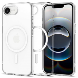 Husa MagSafe pentru Apple iPhone 16e, Spigen, Liquid Crystal , Transparenta