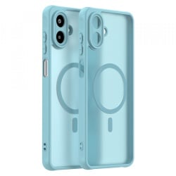 Husa MagSafe pentru Samsung Galaxy A07 4G A075, Techsuit, HaloFrost II, Verde Deschis