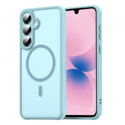 Husa MagSafe pentru Samsung Galaxy A27 5G, Techsuit, HaloFrost II, Verde Deschis
