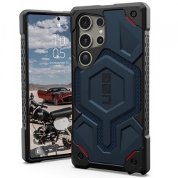 Husa MagSafe pentru Samsung Galaxy S26 Ultra S948, Urban Armor Gear, Monarch Pro, Bleumarin
