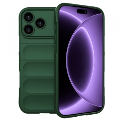 Husa pentru Apple iPhone 18 Pro / 17 Pro, Techsuit, Magic Shield, Verde