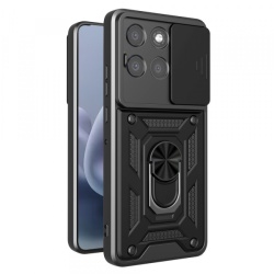 Husa pentru Motorola Moto G86 Power, Techsuit, CamShield, Neagra