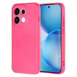 Husa pentru Oppo Reno16 Pro, Techsuit, SoftFlex, Roz Inchis