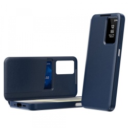 Husa pentru Samsung Galaxy A27 5G, Techsuit, SmartView, Albastra