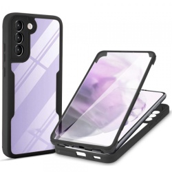 Husa pentru Samsung Galaxy S21 FE 5G G990, Techsuit, ColorVerse 360, Neagra
