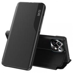Husa pentru Xiaomi 11 Lite 5G NE / Mi 11 Lite 5G / 11 Lite, Techsuit, eFold, Neagra