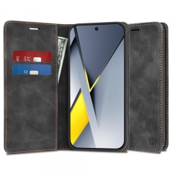 Husa pentru Xiaomi Poco F8 Pro, Techsuit, Confy, Neagra