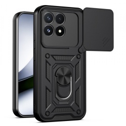Husa pentru Xiaomi Poco F9 Pro, Techsuit, CamShield, Neagra