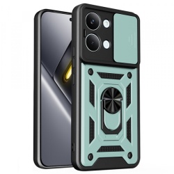 Husa pentru Xiaomi Poco X8 Pro Max, Techsuit, CamShield, Verde