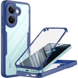 Husa pentru Xiaomi Poco X8 Pro, Techsuit, ColorVerse 360, Albastra