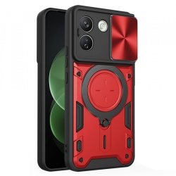 Husa pentru Xiaomi Redmi Note 17 Pro Max, Techsuit, CamGuard Pro, Rosie
