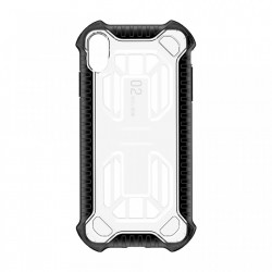 Husa protectie cu gauri pentru ventilatie, Baseus Cold Front, pentru iPhone XS / X, transparent