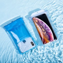 Husa protectoare telefon Baseus Safe Airbag Waterproof , albastra - Img 7