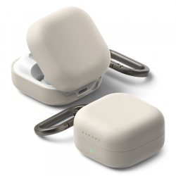 Husa Ringke pentru Samsung Galaxy Buds4 Pro, Crem