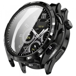 Husa Techsuit Defense360 Pro pentru Honor Watch 6, Neagra