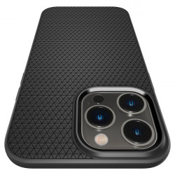 Husa telefon Spigen LIQUID AIR pentru IPHONE 14 PRO MATTE BLACK - Img 2