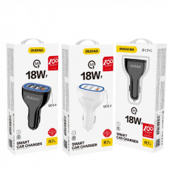 Incarcator auto DUDAO QuickCharge 3.0 3x USB 2.4A 18W - negru - Img 4