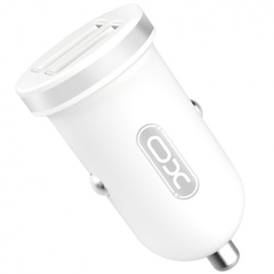 Incarcator Auto USB XO Design CC-18, 2 X USB, Alb, Blister