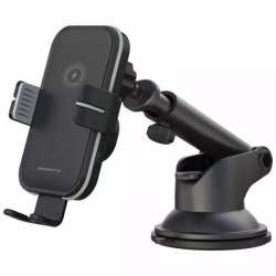 Incarcator Auto Wireless XO Design WX027, 15W, 1.67A, Negru