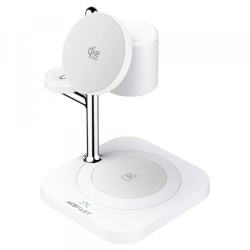 Incarcator Retea Wireless Acefast E39 3in1, 32.5W, Alb