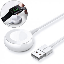 Incarcator wireless MFI Qi Ugreen pentru Apple Watch cu cablu incorporat 1m alb (CD177)