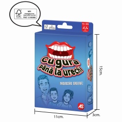JOC DE CARTI CU GURA PANA LA URECHI - Img 3
