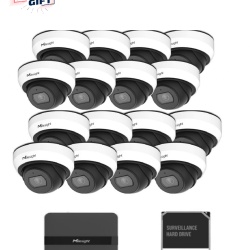 KIT16 MILESIGHT DOME 2MP NVR 16 CANALE - Img 2