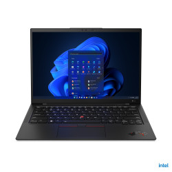 Laptop Lenovo ThinkPad X1 Carbon Gen 10, 14 inch, Intel Core i7-1260P 12 C / 16 T, 4.4 GHz, 12 MB cache, 32 GB RAM, 1 TB SSD, Nvidia Iris Xe, Windows 11 Pro
